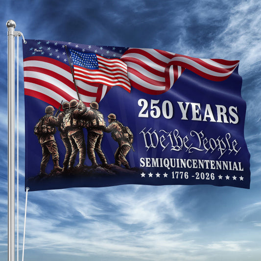 Flagwix American Flag - 250 Years We The People Semiquincentennial Grommet Flag