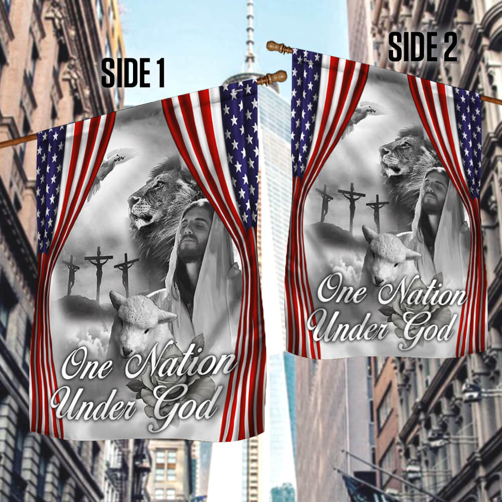 Jesus Flag One Nation Under God TTV521F