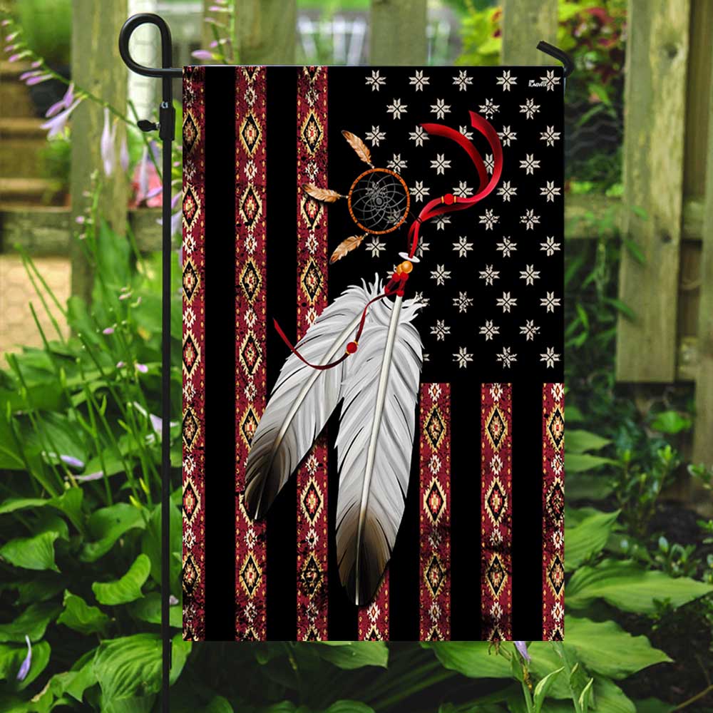 Native American Eagle Feather Flag TPT1358F