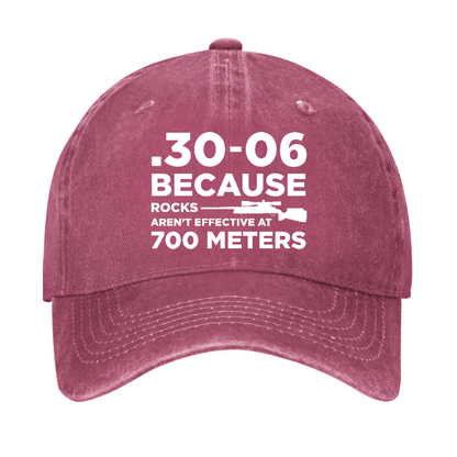 Maturelion Custom Cap 30-06 Because Rocks Aren't Effective At 700 Meters Cap