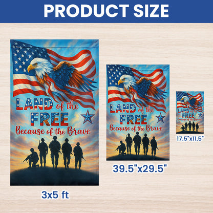 Flagwix American Flag - Memorial Day Eagle Poppy Flowers Flag NNT82NTH