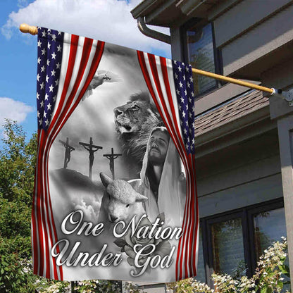 Jesus Flag One Nation Under God TTV521F