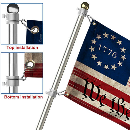 Gadsden Don't Tread On Me We The People Grommet Flag MLN326GF