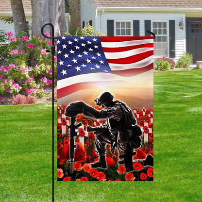 Memorial Day Veteran Remember and Honor Flag TPT759F