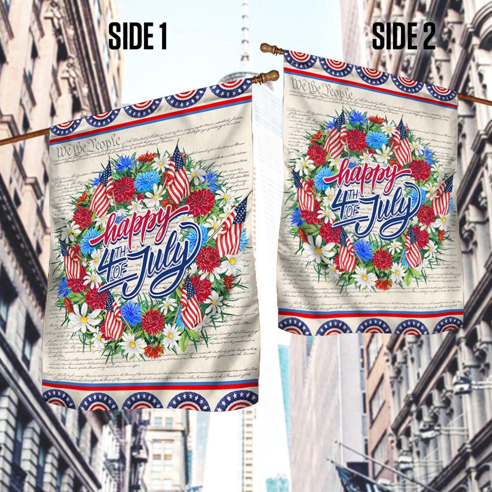 Flagwix American Flag - Happy 4th Of july, We The People American Flag TPT850F