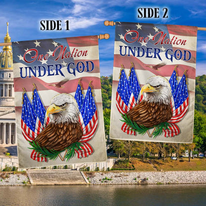 Flagwix American Flag - One Nation Under God Eagle Flag TQN1223F