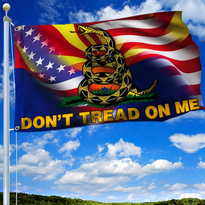 Arizona Don't Tread On Me Gadsden American Grommet Flag MLN2791GF