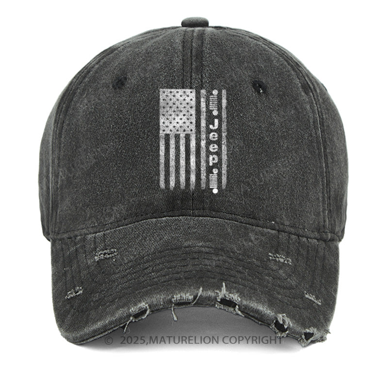 Maturelion American Jeep Washed Vintage Cap