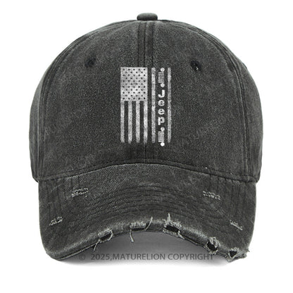 Maturelion American Jeep Washed Vintage Cap