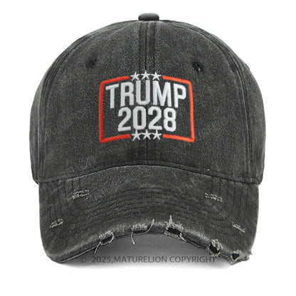 Maturelion Trump 2028 Washed Vintage Cap