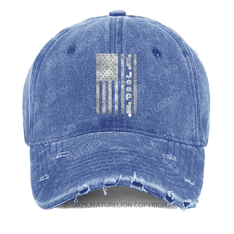 Maturelion American Jeep Washed Vintage Cap