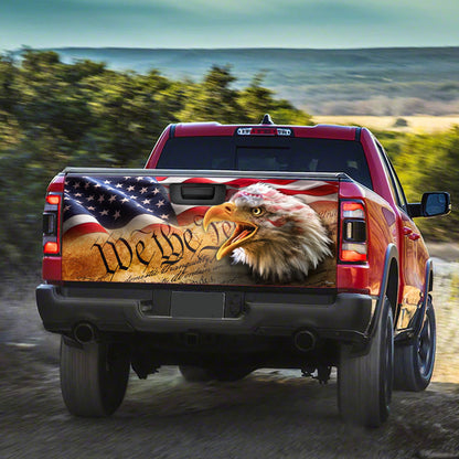 American Truck Tailgate Decal Sticker Wrap We The People BNL316TDv1