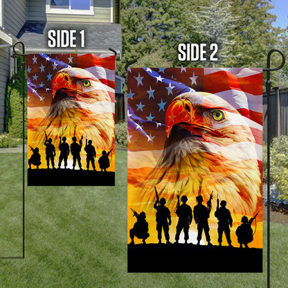 Veterans Flag, US Military QNN824F