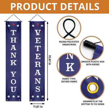 Thank You Veterans Door Cover &amp; Banners TQN1911CB