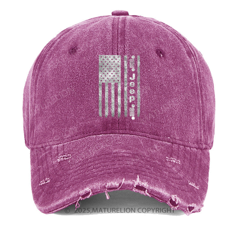 Maturelion American Jeep Washed Vintage Cap