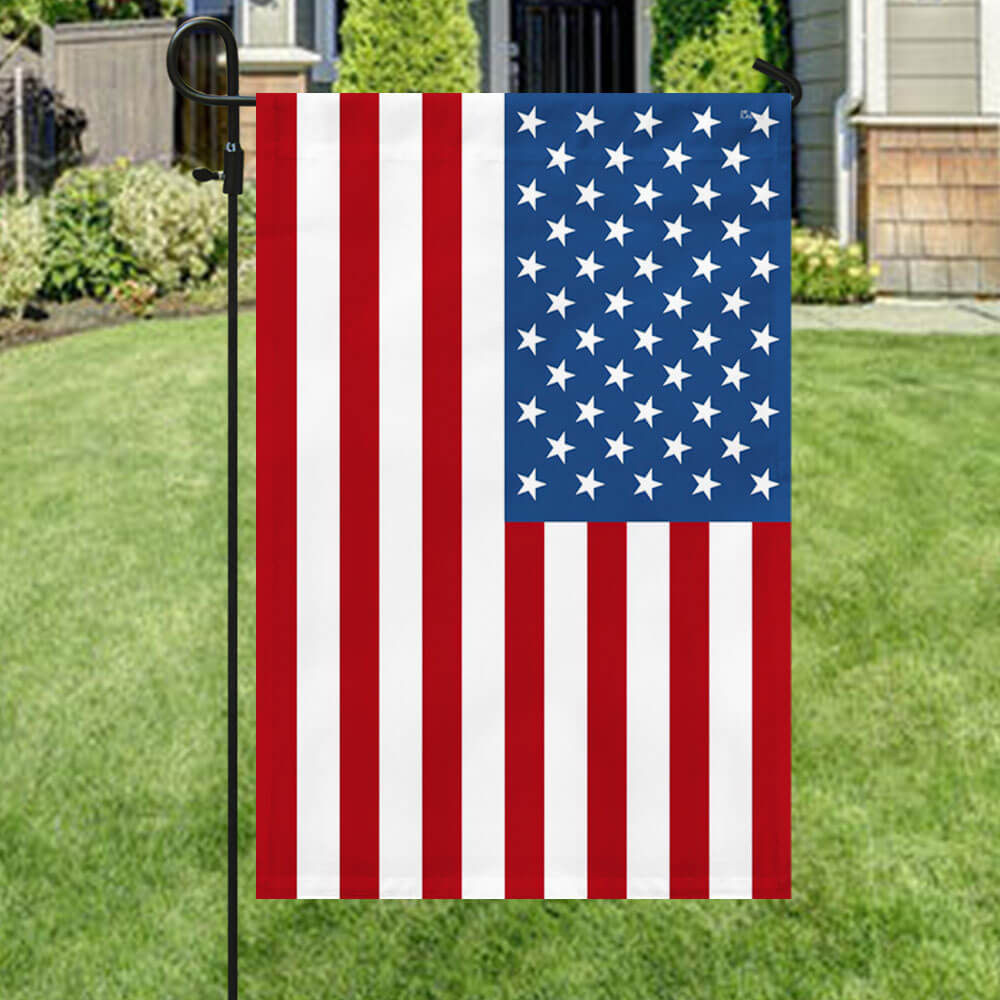 Memorial Day. Remember and Honor Veteran American Eagle Two-Sided Flag TPT787F