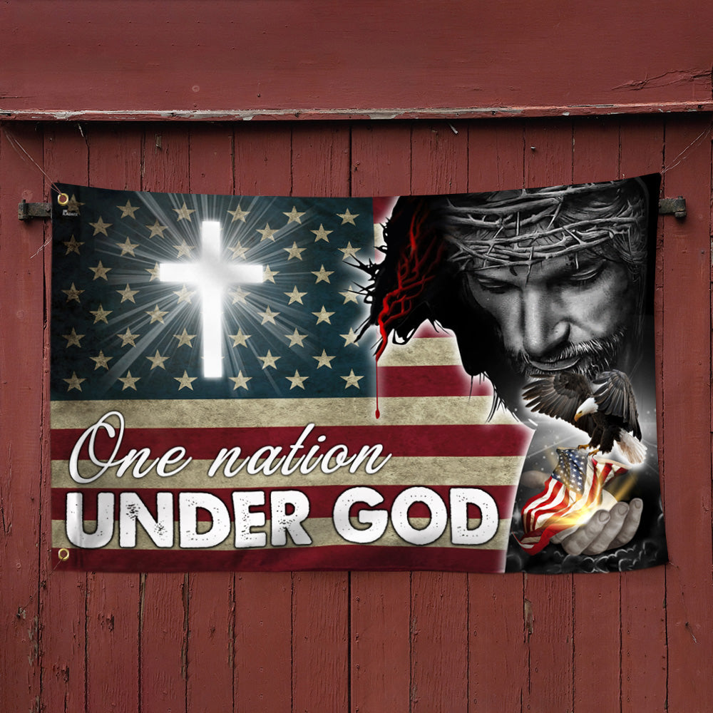 One Nation Under God American Flag THN3850GFv1