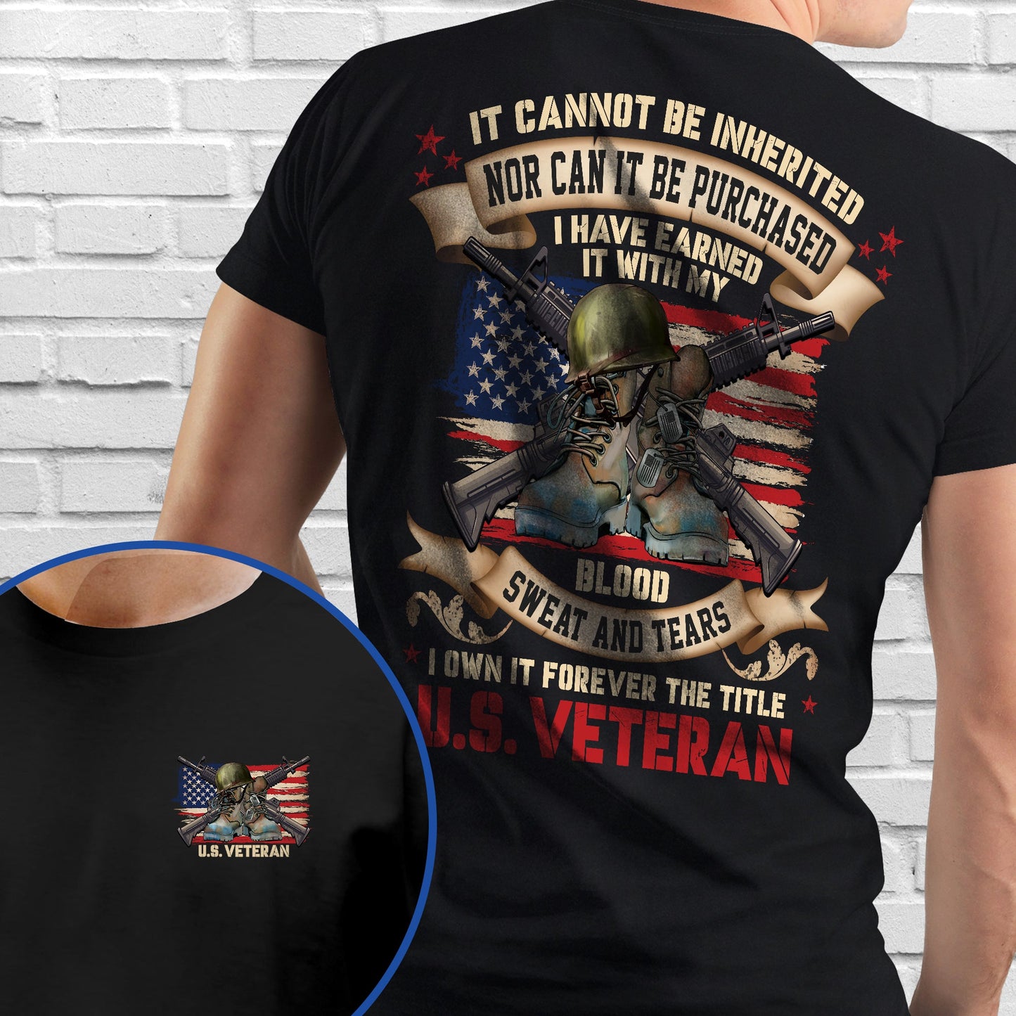Veteran, I Own It Forever The Title U.S. Veteran T-Shirt TPT2338TS