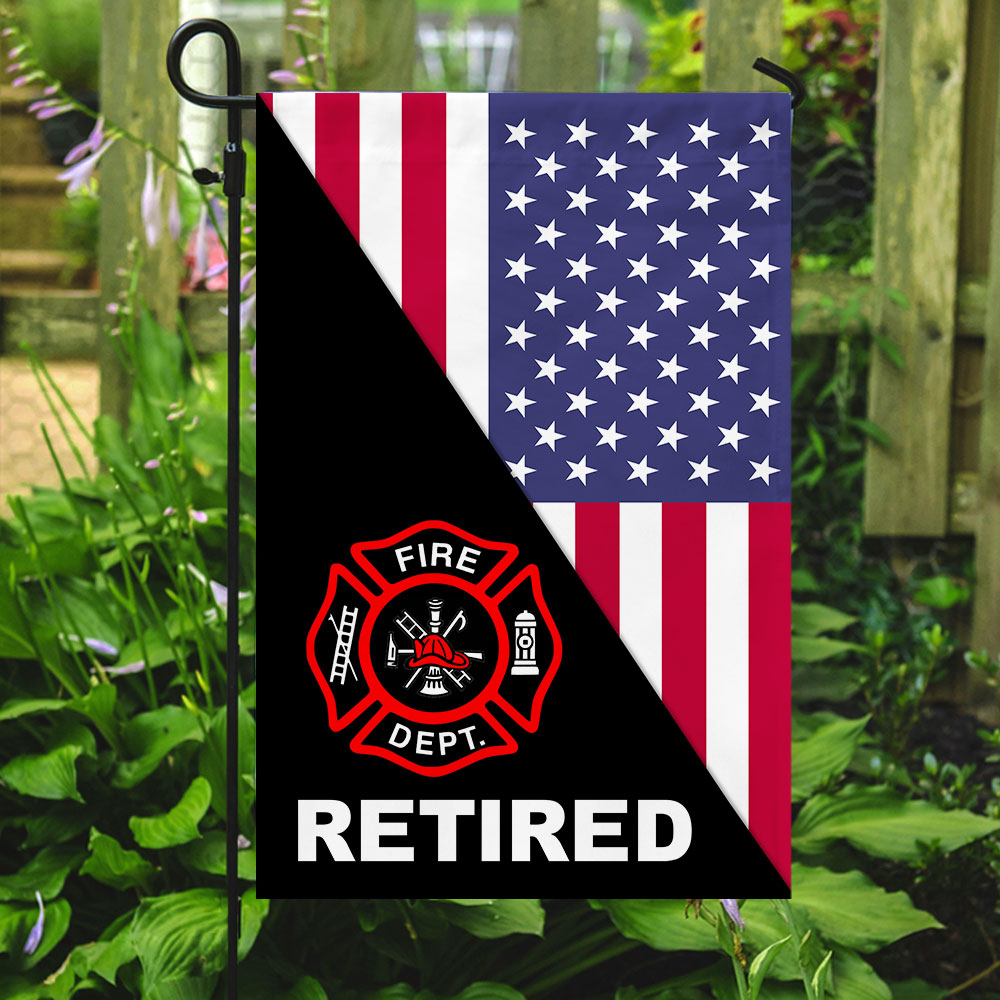 Retired Firefighter Flag TRL1073F