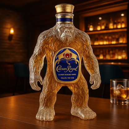 Bigfoot Whiskey Bottle