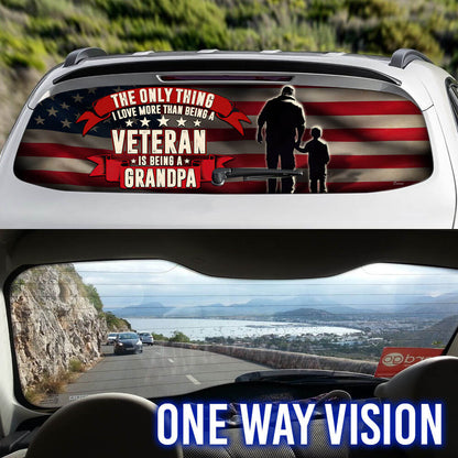 Veteran Grandpa Rear Window Decal THB3847CD
