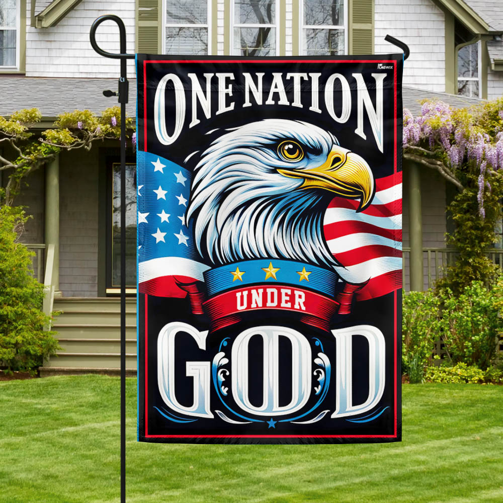 FLAGWIX  One Nation Under God Eagle Flag TQN2399F