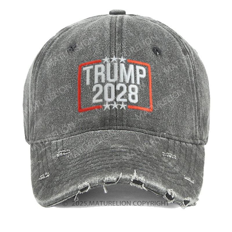Maturelion Trump 2028 Washed Vintage Cap