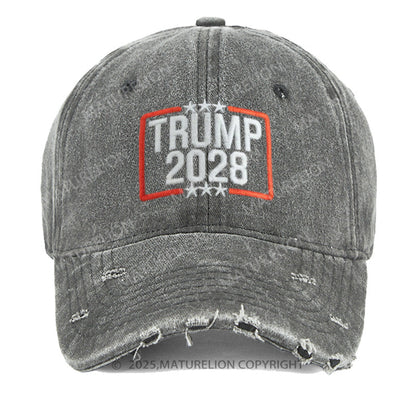 Maturelion Trump 2028 Washed Vintage Cap