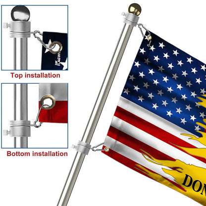 Gadsden Don't Tread On Me American Grommet Flag MLN2726GF