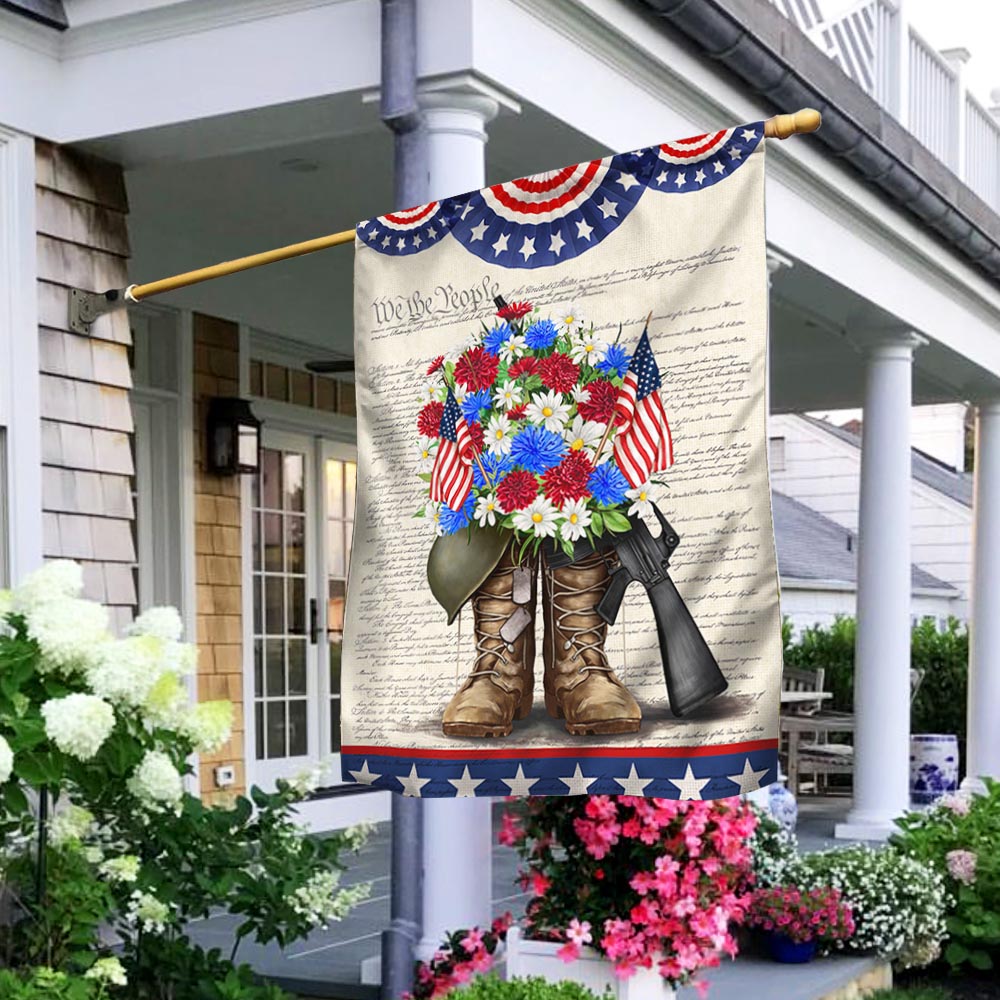Flagwix American Flag - We The People American Veteran Memorial Happy 4th Of july Flag TPT854F