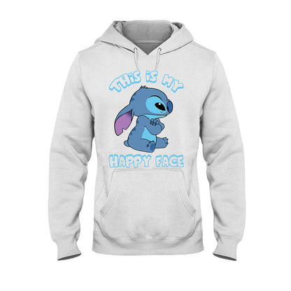 This Is My Happy Face - T-shirt and Hoodie