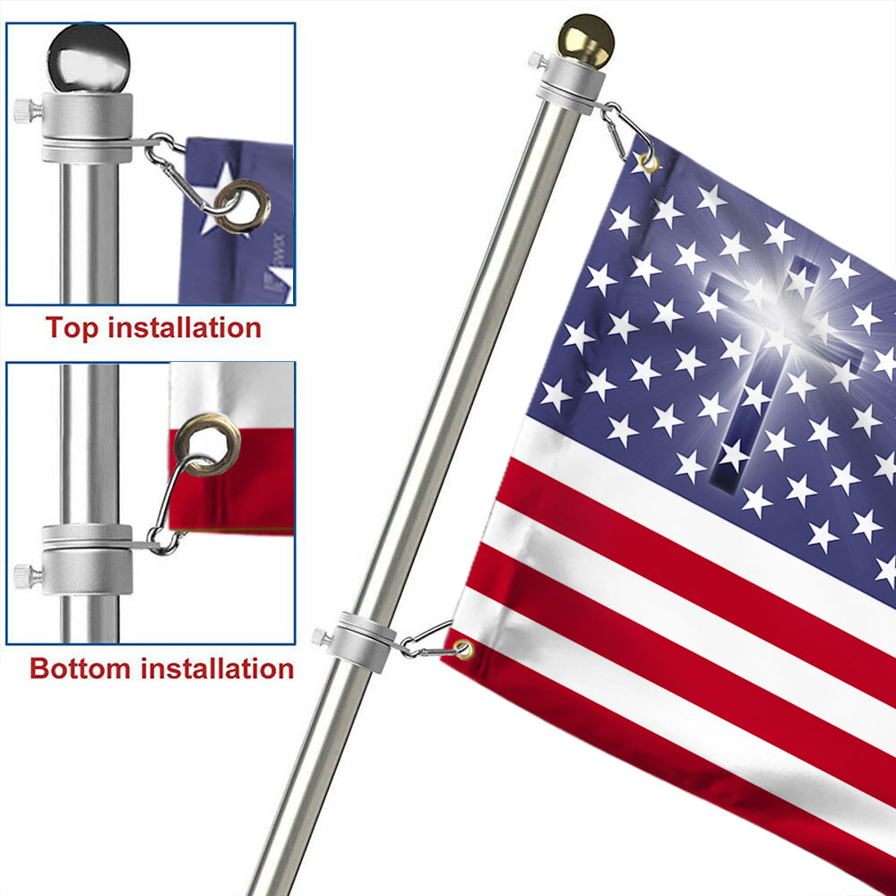 One Nation Under God Grommet Flag TQN41GF