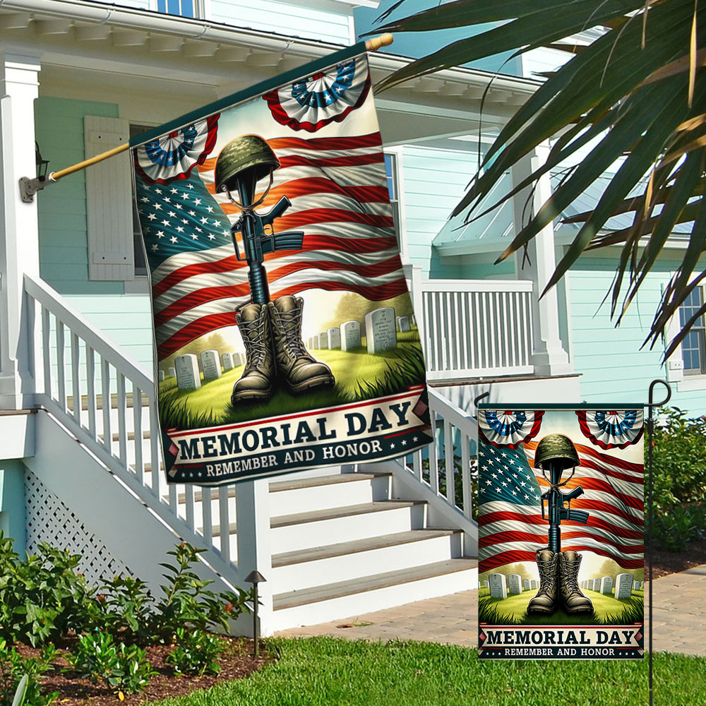 FLAGWIX Memorial Day Remember and Honor American Patriot Flag MLN2747F