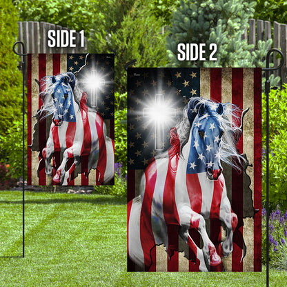 Patriot Horse American Flag MLN349F