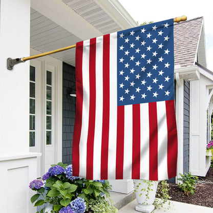 Memorial Day. Remember and Honor Veteran American Eagle Two-Sided Flag TPT787F