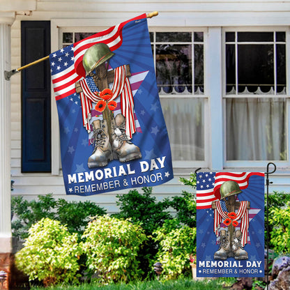 FLAGWIX Memorial Day Veteran Remember And Honor Flag MLN2775F