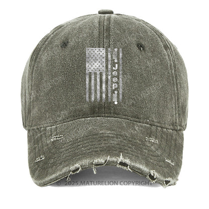 Maturelion American Jeep Washed Vintage Cap