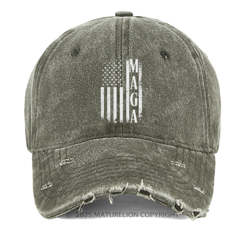 Maturelion Maga Washed Vintage Cap