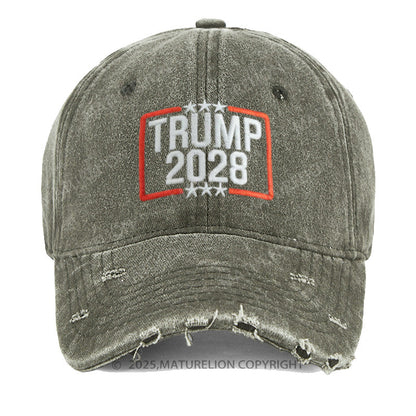 Maturelion Trump 2028 Washed Vintage Cap