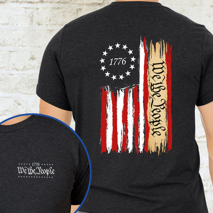 We The People T-Shirt - Patriotic Gift for Proud Americans & Everyday Wear MLN3131TS