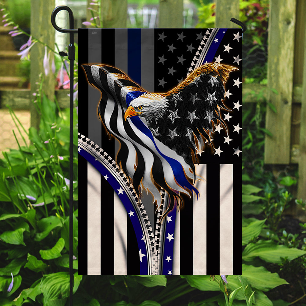 American Eagle Flag Thin Blue Line ANT253F