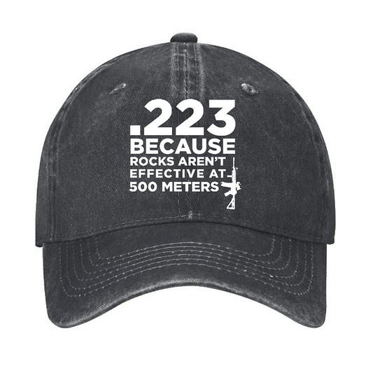 Maturelion .223 Because Rocks Aren'T Effective At 500 Meters Cap (Free Customization)