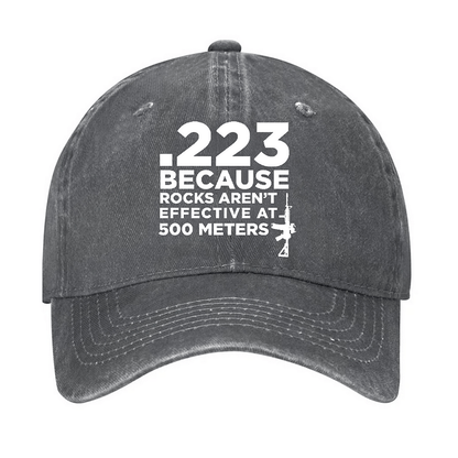 Maturelion .223 Because Rocks Aren'T Effective At 500 Meters Cap (Free Customization)