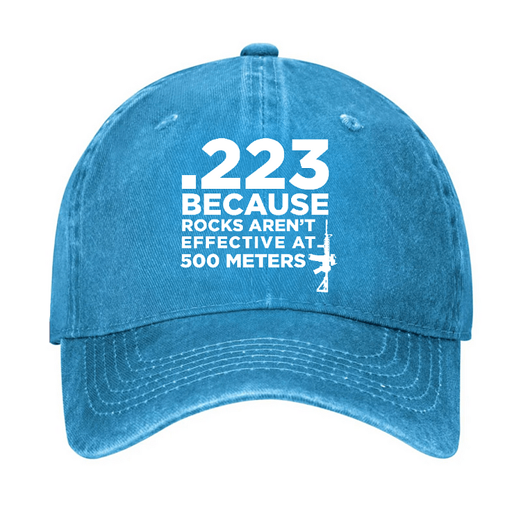 Maturelion .223 Because Rocks Aren'T Effective At 500 Meters Cap (Free Customization)
