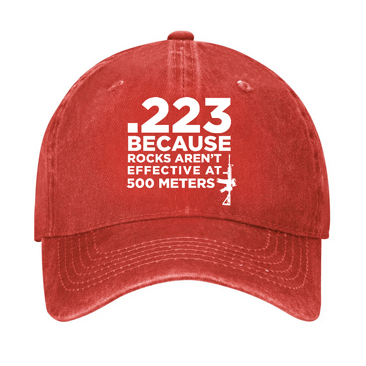 Maturelion .223 Because Rocks Aren'T Effective At 500 Meters Cap (Free Customization)