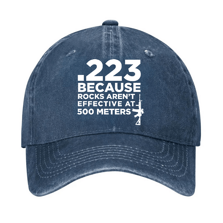 Maturelion .223 Because Rocks Aren'T Effective At 500 Meters Cap (Free Customization)