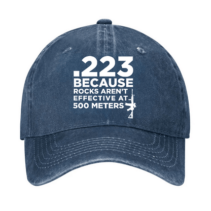 Maturelion .223 Because Rocks Aren'T Effective At 500 Meters Cap (Free Customization)