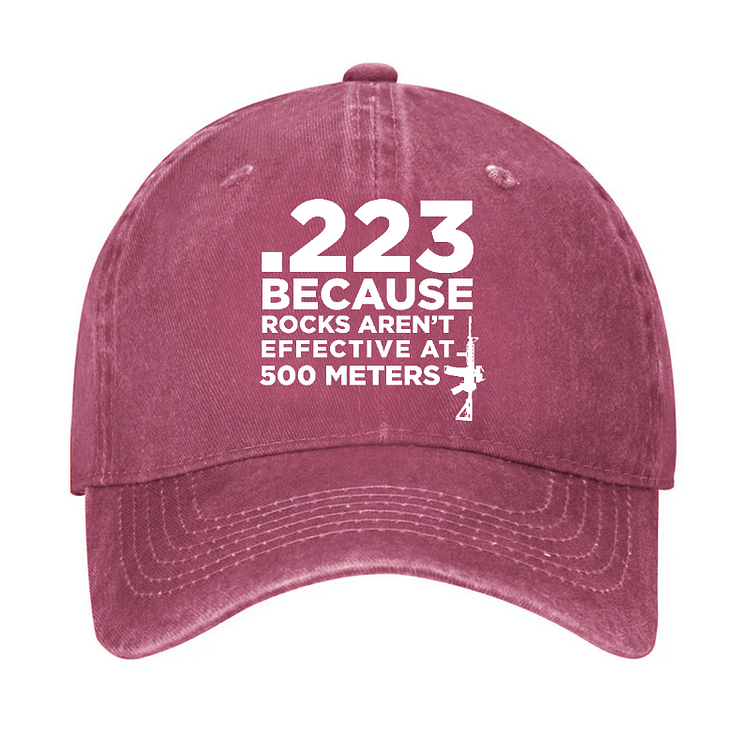 Maturelion .223 Because Rocks Aren'T Effective At 500 Meters Cap (Free Customization)