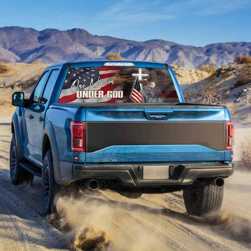 One Nation Under God Rear Window Decal PN262CD