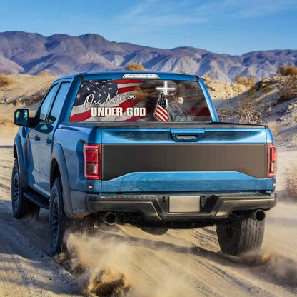 One Nation Under God Rear Window Decal PN262CD